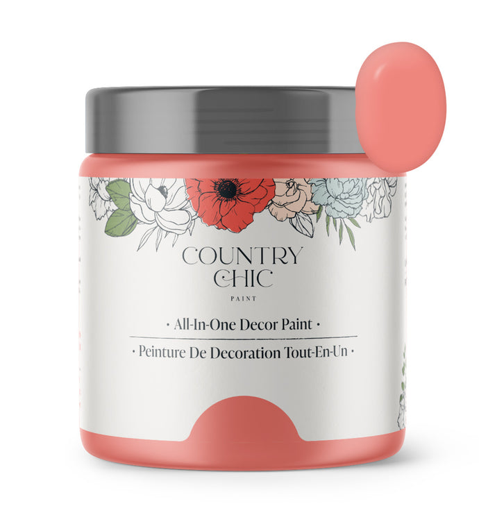 Country Chic All In One Decor Paint - 16 oz - Sunset Glow