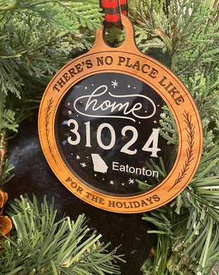 No Place Like Home Layered Ornament