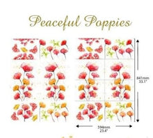 A1 Transfer - Peaceful Poppies