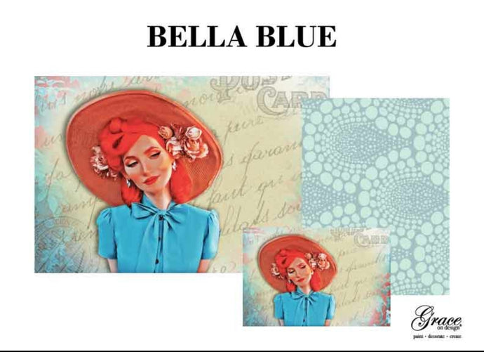 Bella Blue Decoupage Pack