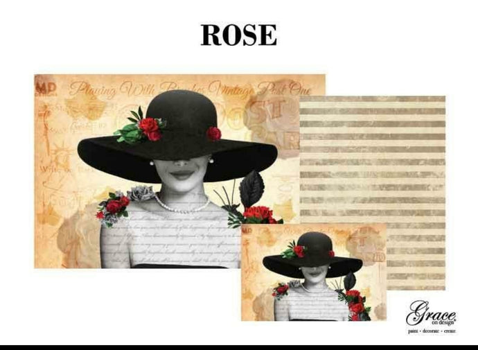 Rose Decoupage Pack