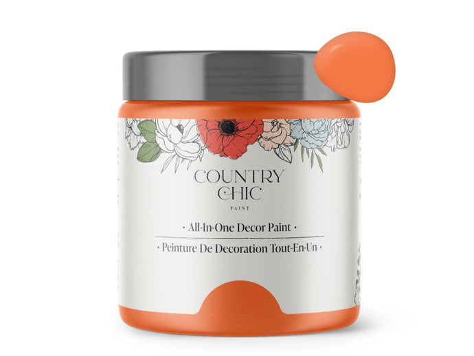 Country Chic All In One Decor Paint - 16 oz - Persimmon